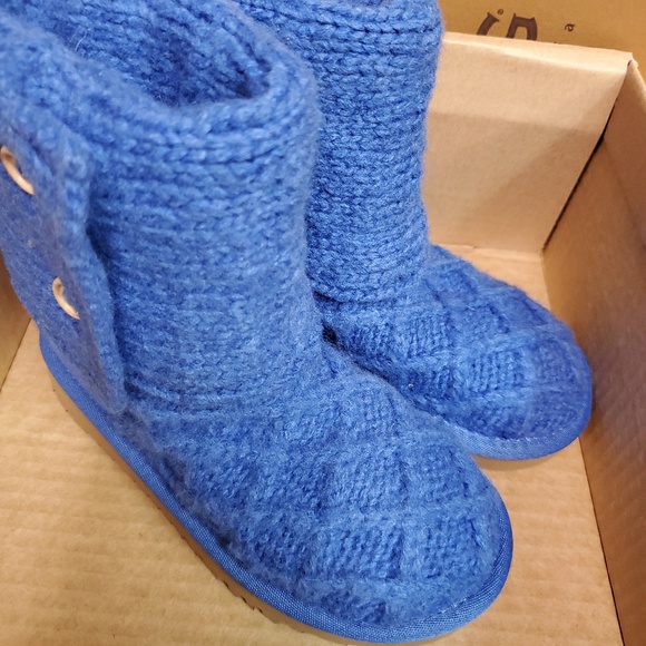 Ugg Australia Toddler Lattice Cardy DPPW Sz 10 - Picture 3 of 9